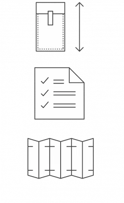 fire-context-4 Illustration depicting the unique combination of expansion pockets, passing of NFPA 1977 and NFPA 1951 standards, and pleated design of dual-certified gear